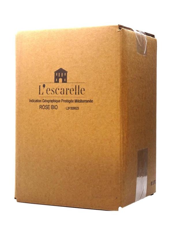 5 l bib coteaux varois rose chateau de l escarelle